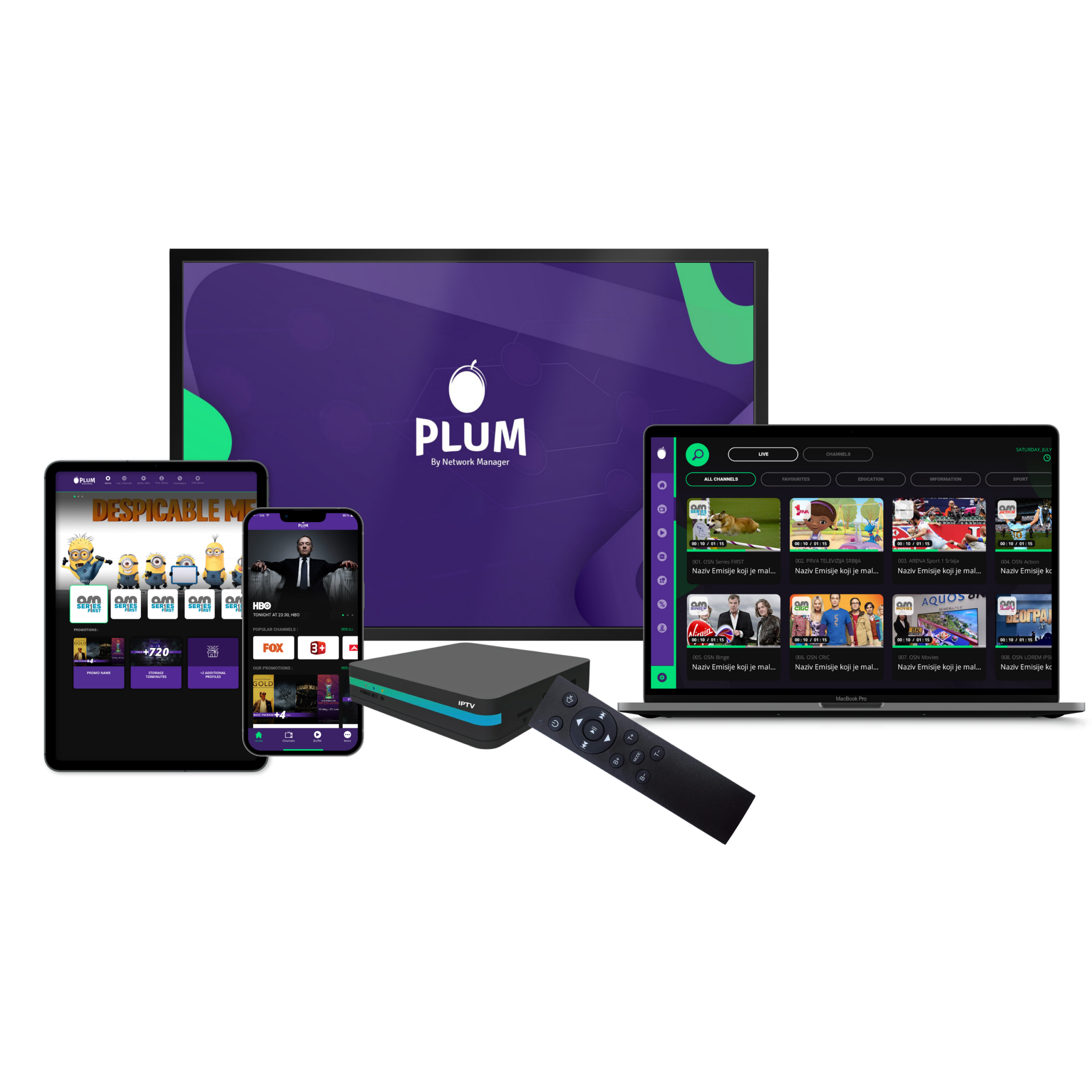 Plum platform